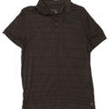 G-STAR Mens Polo Shirt Large Grey Striped Cotton Vintage G-Star and Second-Hand G-Star from Messina Hembry 