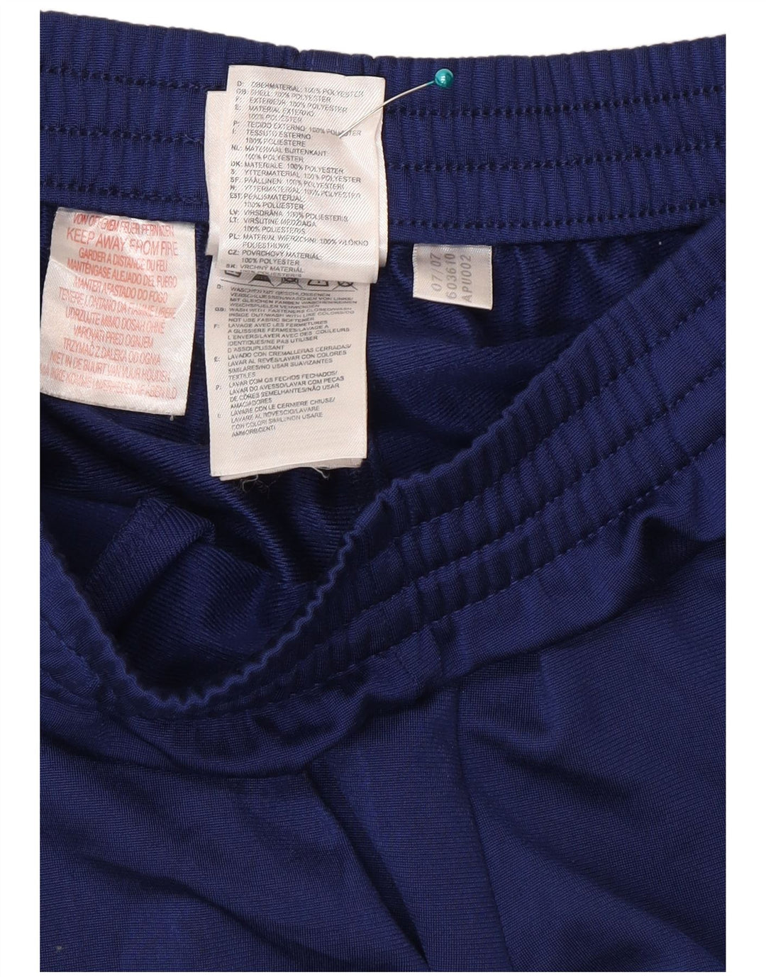 Adidas Træningsdragtsbukser til drenge 13-14 år Marineblå polyester