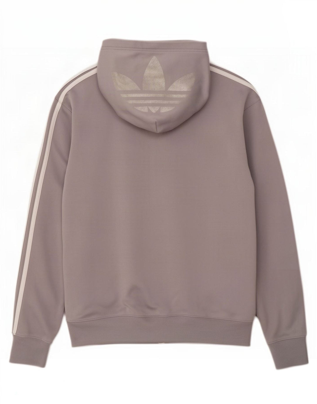 Adidas Herre grafisk hættetrøje med lynlås XL Grå polyester