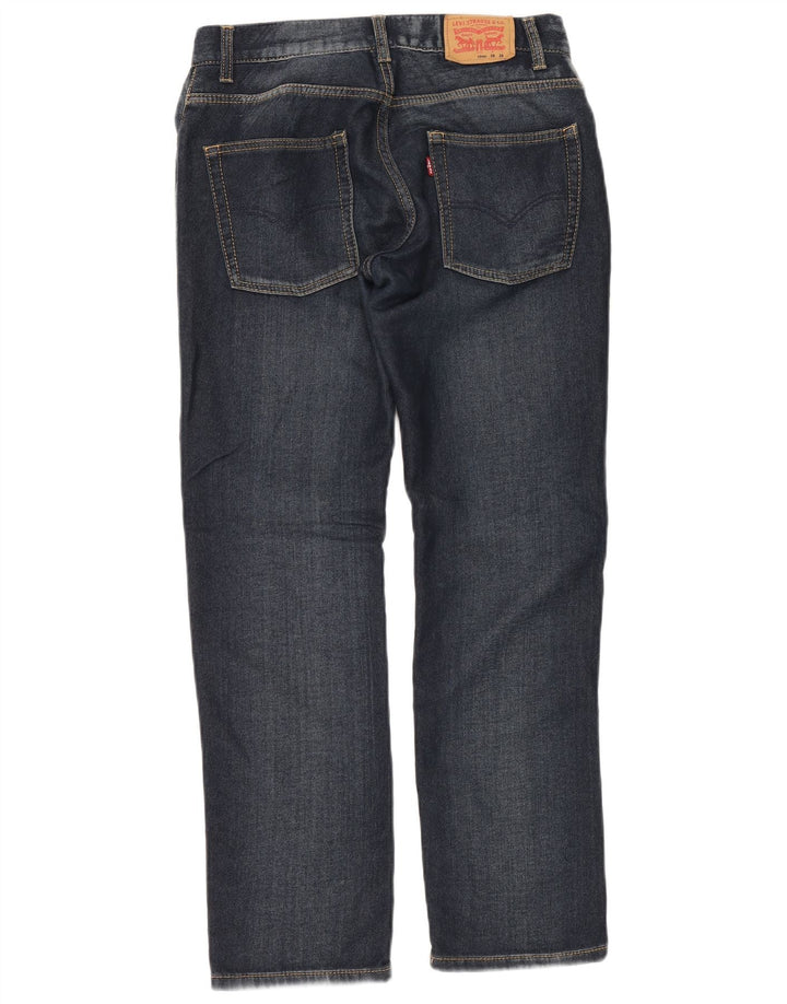 LEVI'S Boys The Knit Straight Jeans 15-16 Years W28 L28 Blue Cotton