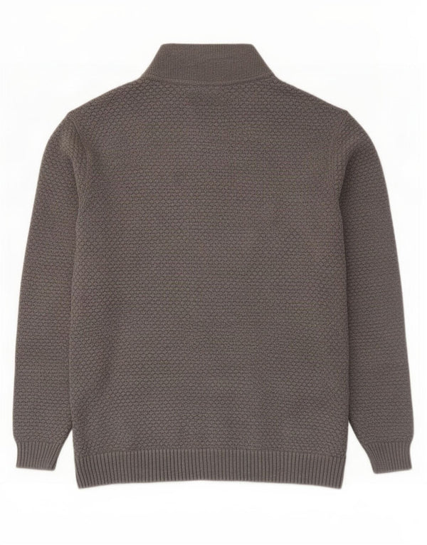 Jack & Jones Herre cardigan sweater XL Grå Colourblock Bomuld