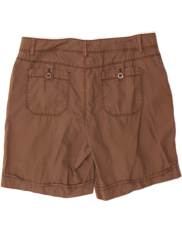 IZOD Womens Cargo Shorts US 10 Large W32 Brown Cotton Vintage Izod and Second-Hand Izod from Messina Hembry 