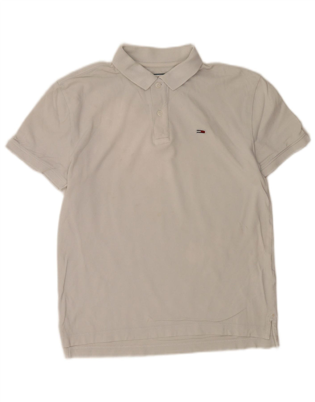 Tommy Hilfiger Herre poloshirt Lille hvid bomuld