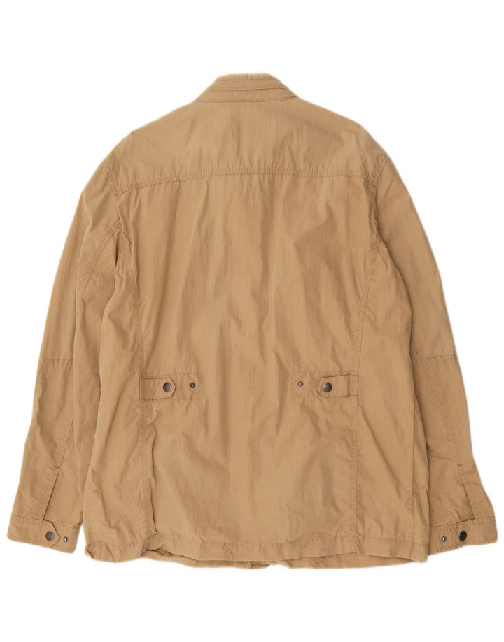 Marlboro Classics Herre Hooded Utility Jacket UK 44 2XL Beige