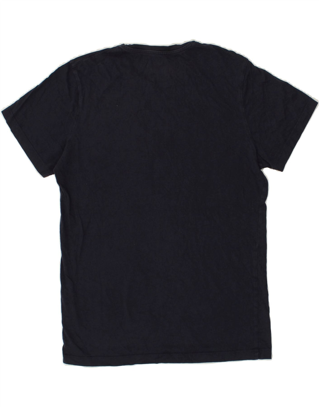 JACK & JONES Mens Graphic T-Shirt Top Medium Navy Blue Cotton Vintage Jack & Jones and Second-Hand Jack & Jones from Messina Hembry 