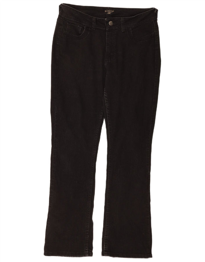 Lee Womens Riders Bootcut Jeans US 12 Large W32 L21 Black Bomuld