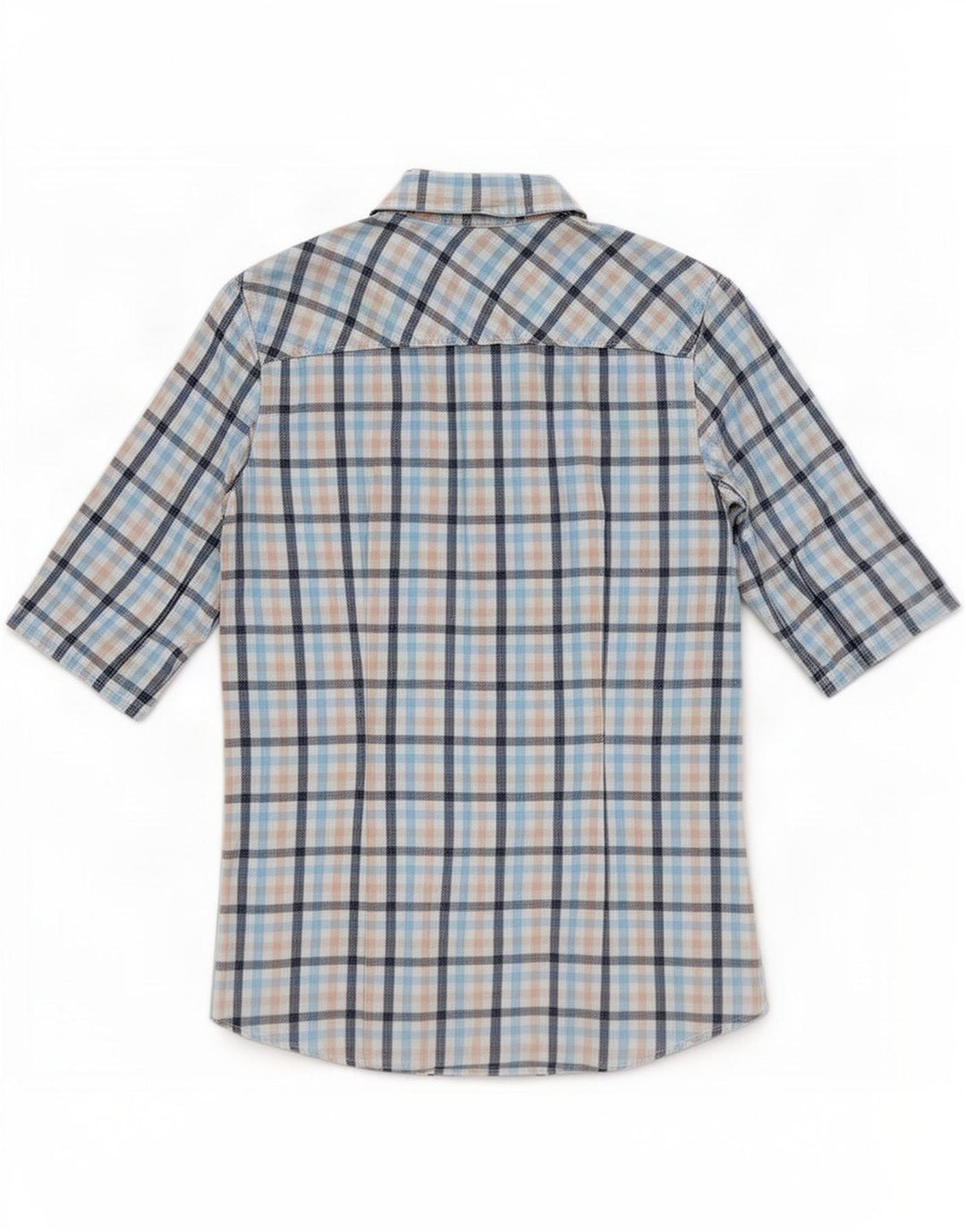 Tommy Hilfiger Kortærmet Dameskjorte US 8 Medium Multicolored Gingham