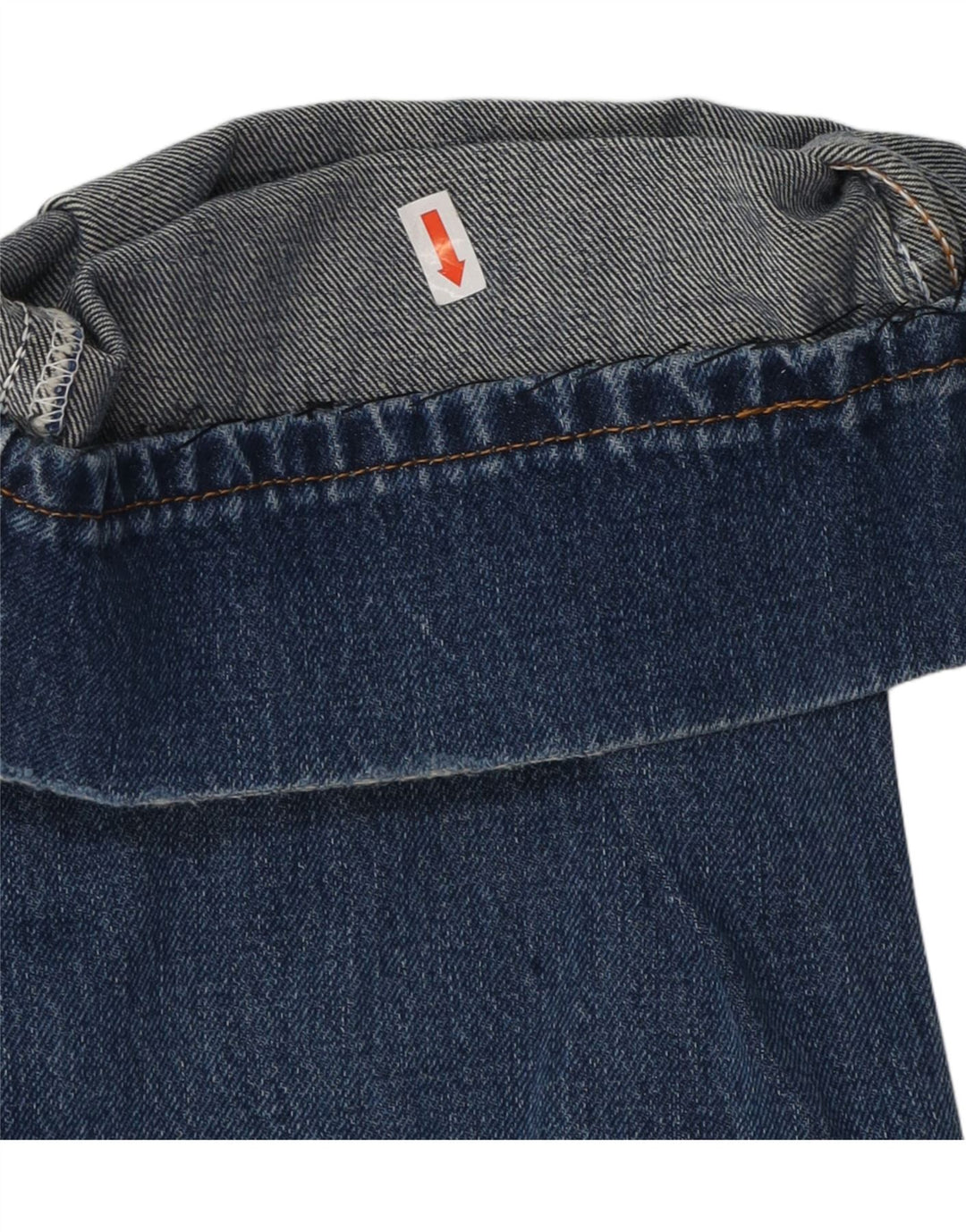 LEVI'S Mens Distressed Straight Jeans W38 L29 Blue Cotton Vintage Levi's and Second-Hand Levi's from Messina Hembry 