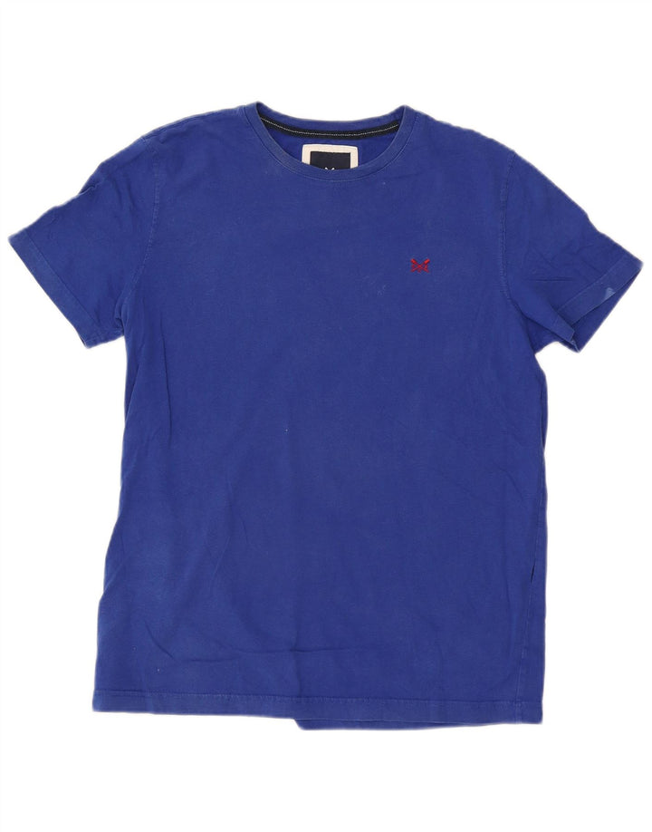Crew Clothing Herre T-Shirt Top Medium Blue
