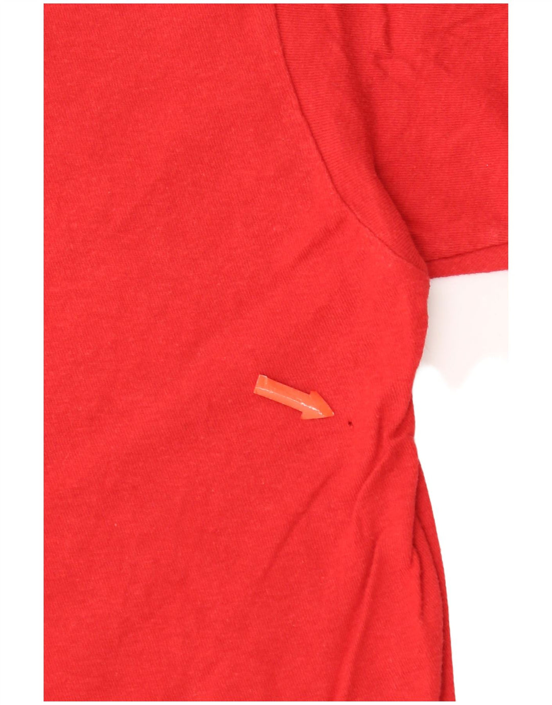 Vans Drenge Grafisk T-Shirt Top 10-11 År Medium Rød Bomuld