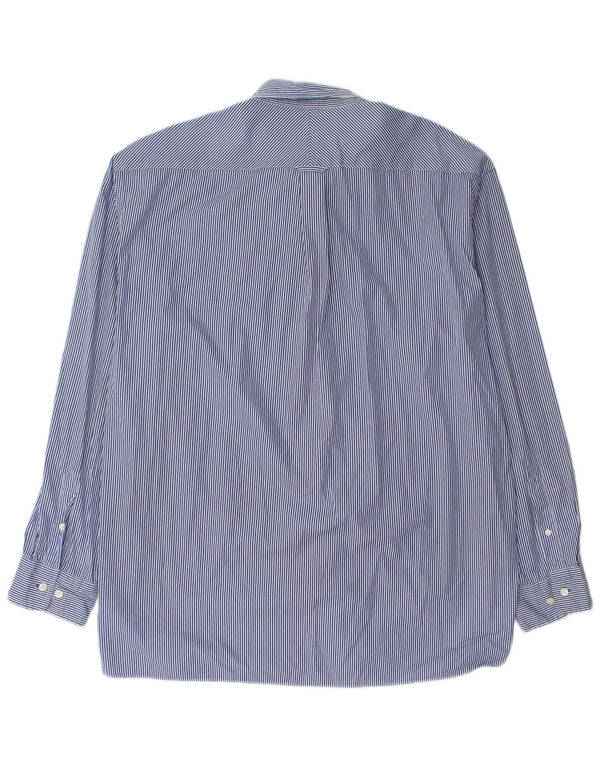 Gant herreskjorte 3XL blå nålestribet bomuld