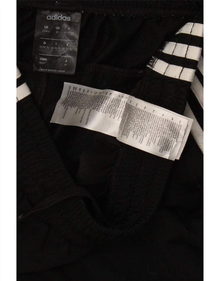 ADIDAS Træningsdragtsbukser til kvinder UK 4/6 XS sort polyester
