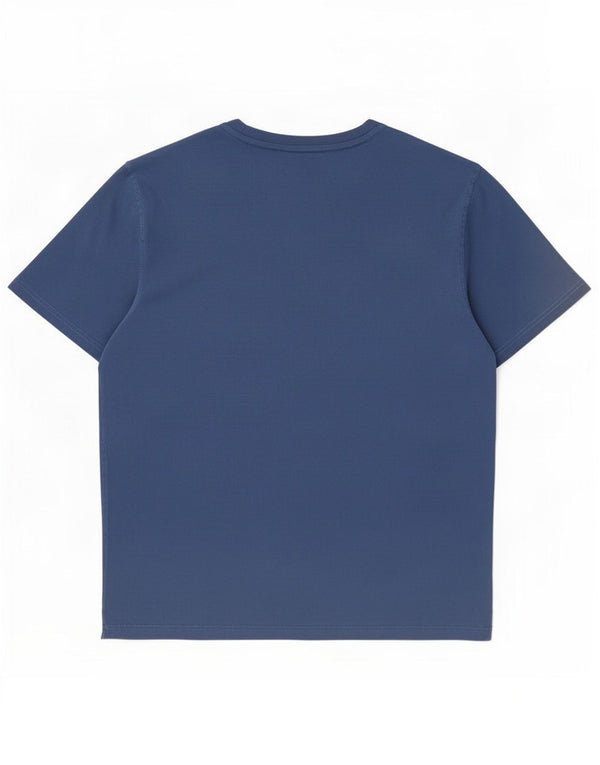 Fat Face Herre T-shirt Top Stor Blå Bomuld