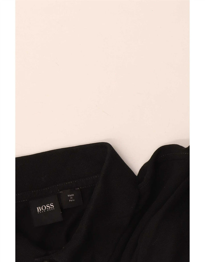 Hugo Boss Herre Polo Shirt Large Sort