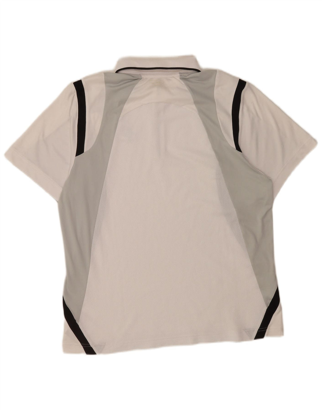 Lotto Herre Polo Shirt Large White Colourblock Polyester
