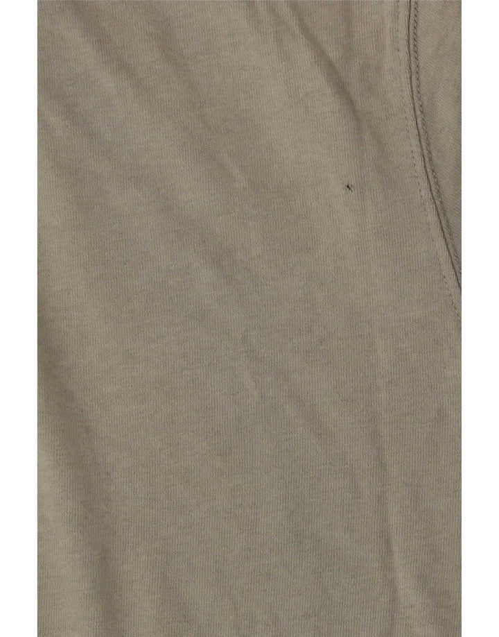 Jack Wills Herre Relaxed Fit T-Shirt Top Medium Khaki Bomuld