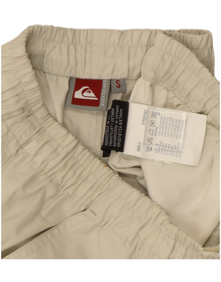 Quiksilver Herre grafiske Capri træningsdragt bukser Små beige polyester