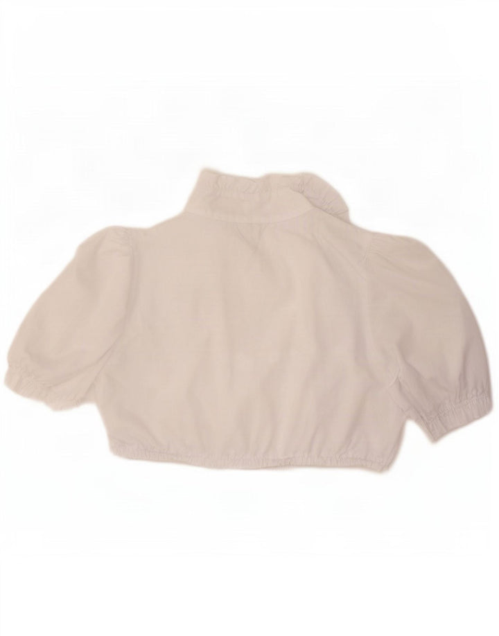 Hess Frackmann Dame Crop Top IT 44 Medium White Polyester