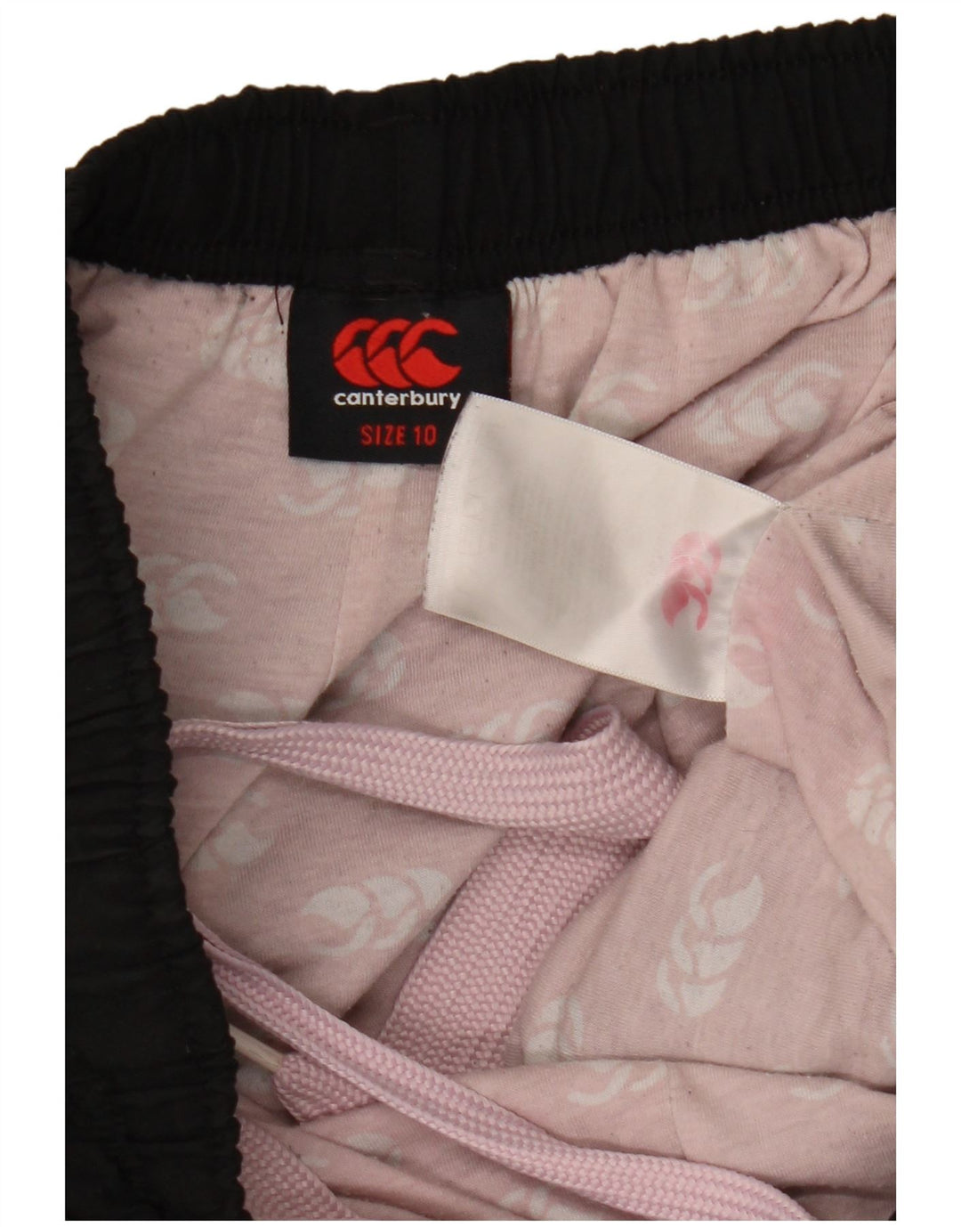 CANTERBURY Grafiske træningsdragtbukser til kvinder UK 10 Small Black