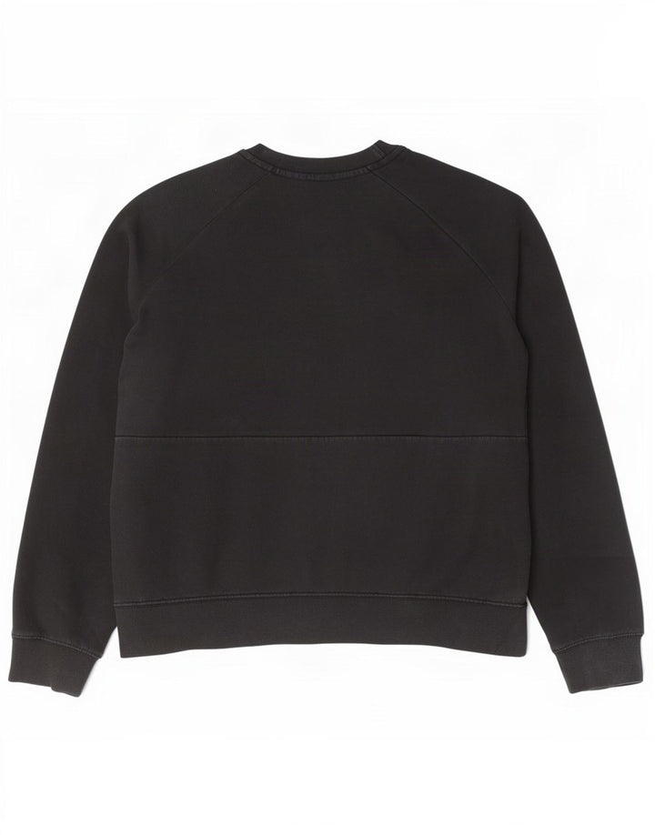 Nike Herre grafisk sweatshirt Jumper Medium Sort Colourblock Bomuld