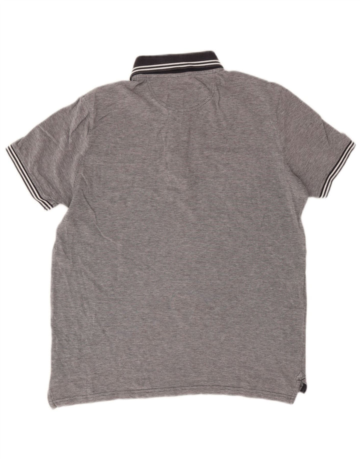 Champion Herre Polo Shirt Large Grå