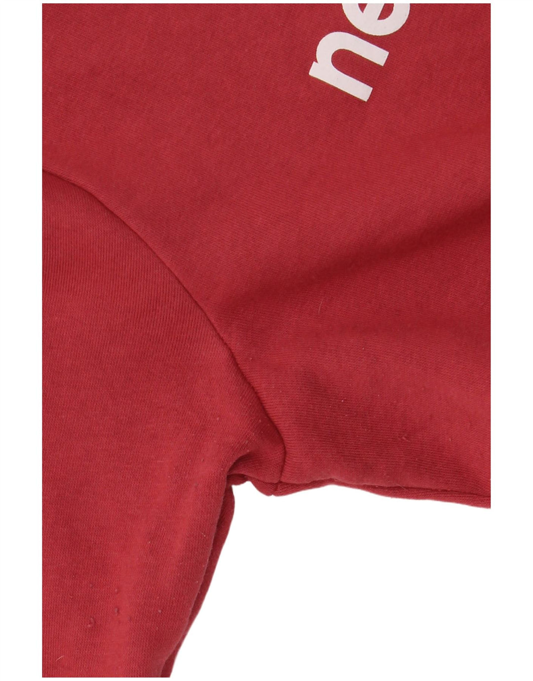 New Balance Herre Grafisk Sweatshirt Jumper Lille Rød Bomuld