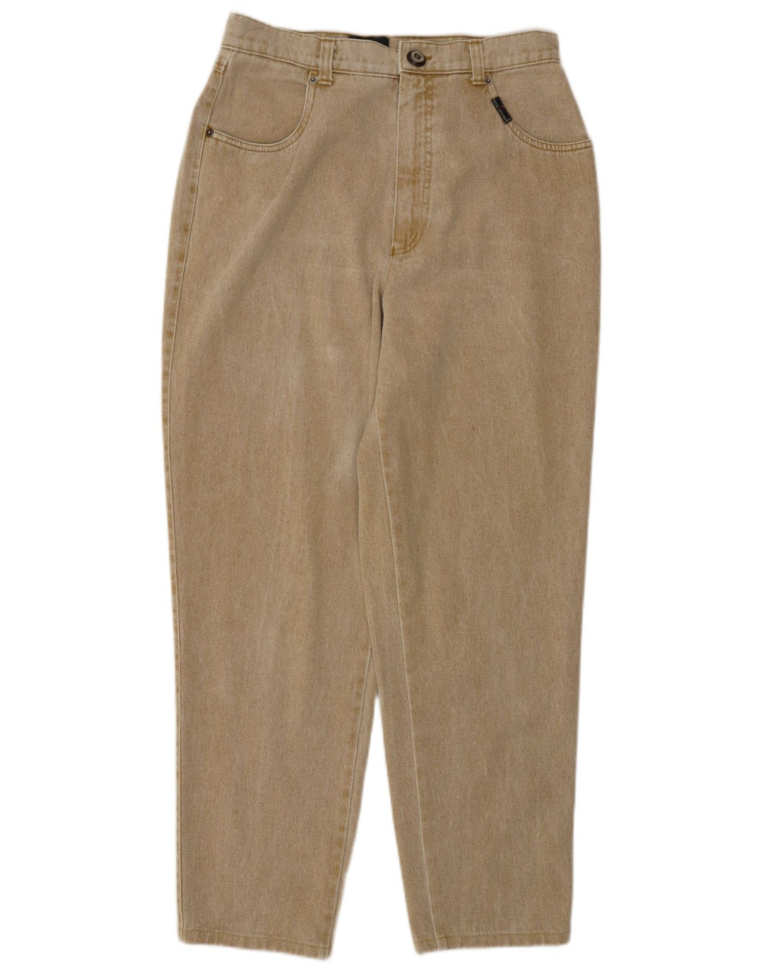 DANIEL HECHTER Womens Tapered Jeans EU 42 Large W30 L29 Beige Cotton