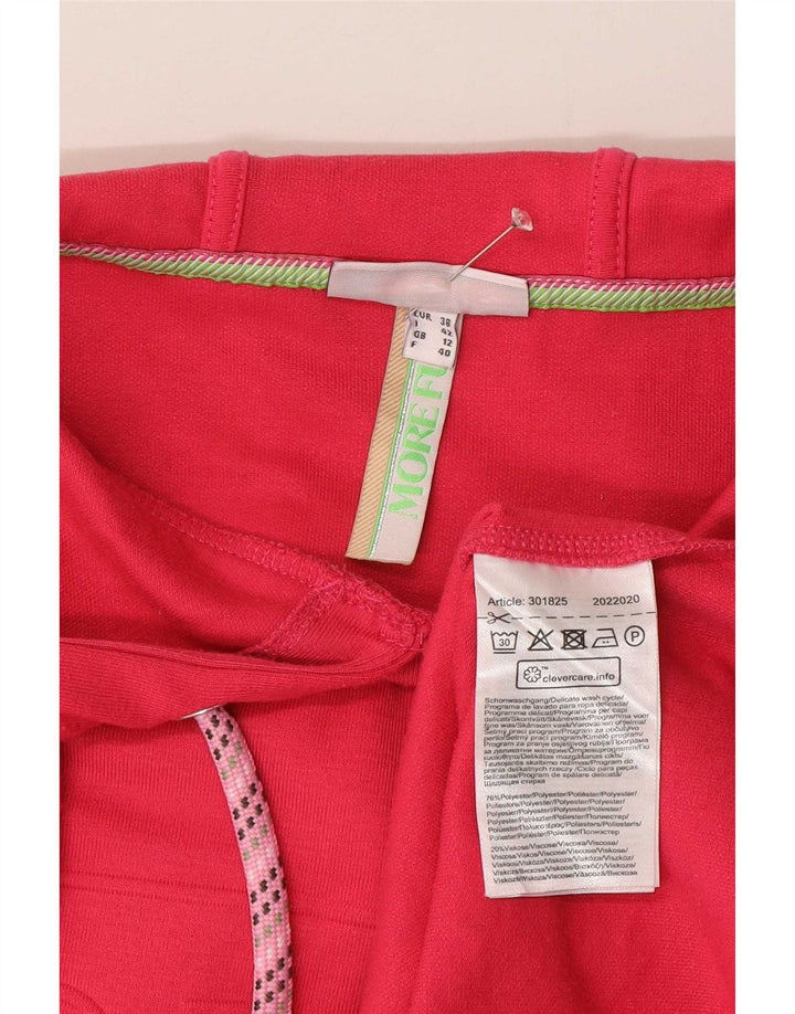Street One grafisk hættetrøje til kvinder UK 12 Medium Pink Polyester