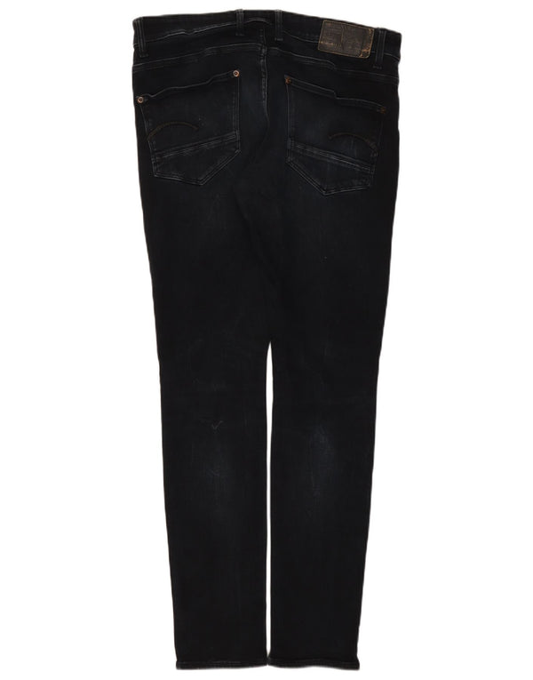 G-Star Herre Revend Super Slim Jeans W36 L32 Marineblå Bomuld