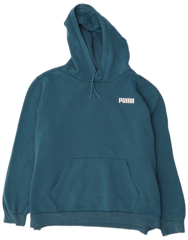 PUMA Hættetrøje til mænd 2XL Blå Polyester