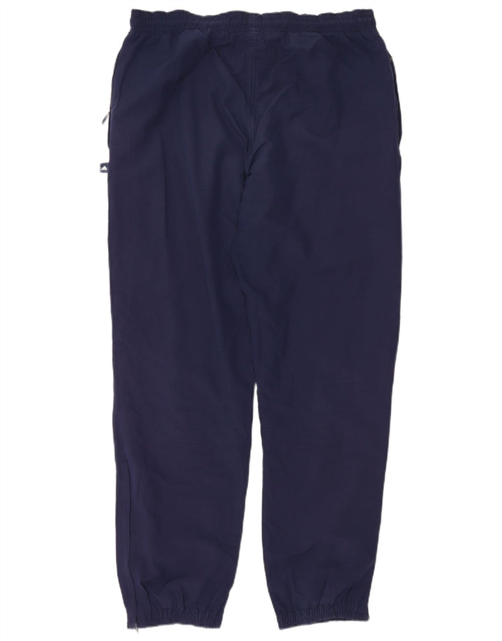 Adidas Herre træningsdragt Bukser Joggers Large Navy Blue Polyester