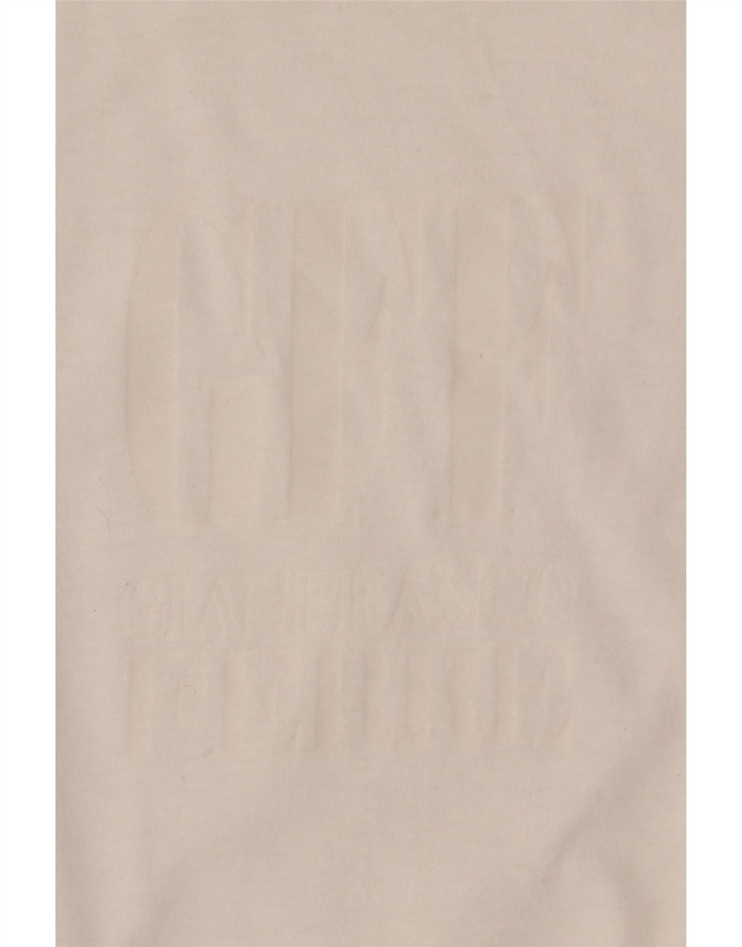Gianfranco Ferre Herre grafisk T-shirt Top Medium Hvid Bomuld