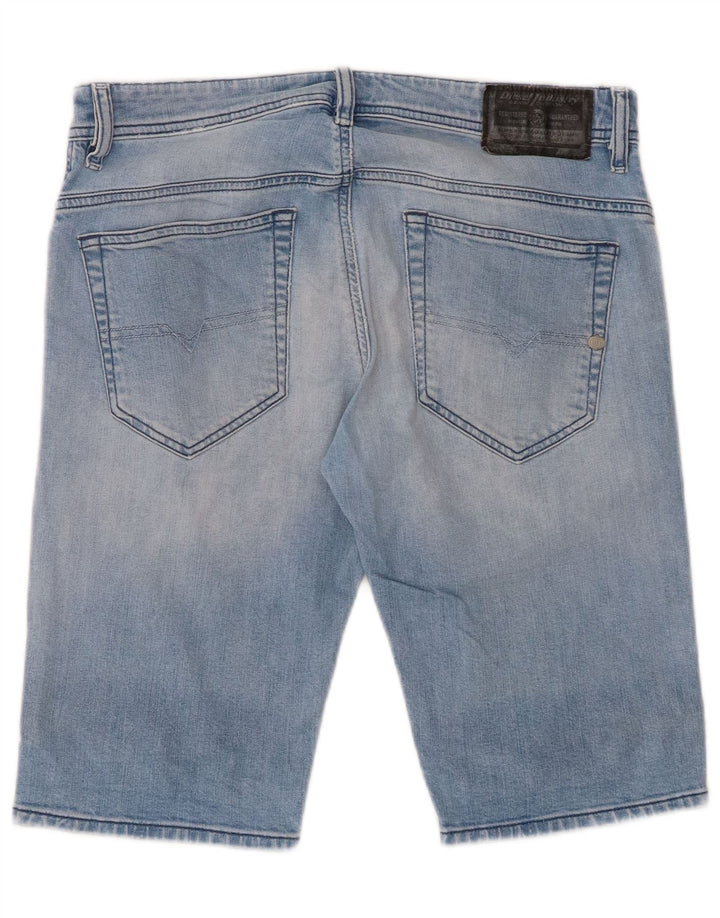 DIESEL Dame denim Shorts W29 Medium Blue Bomuld