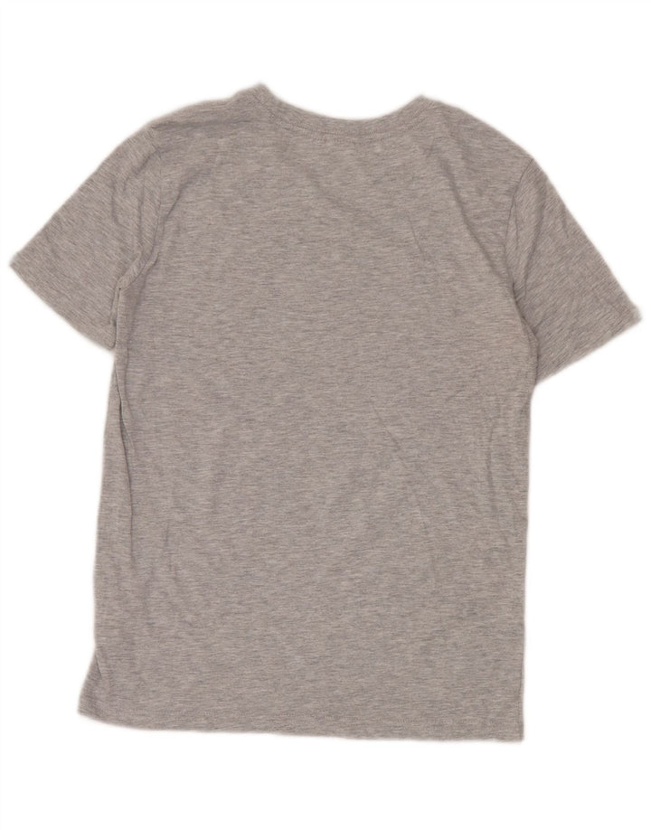 PUMA drenge grafisk t-shirt top 13-14 år stor grå bomuld