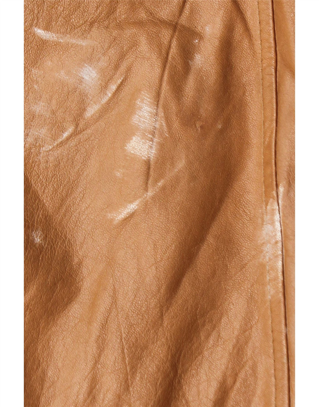 Vintage Læderfrakke til mænd IT 50 Stor brunt læder