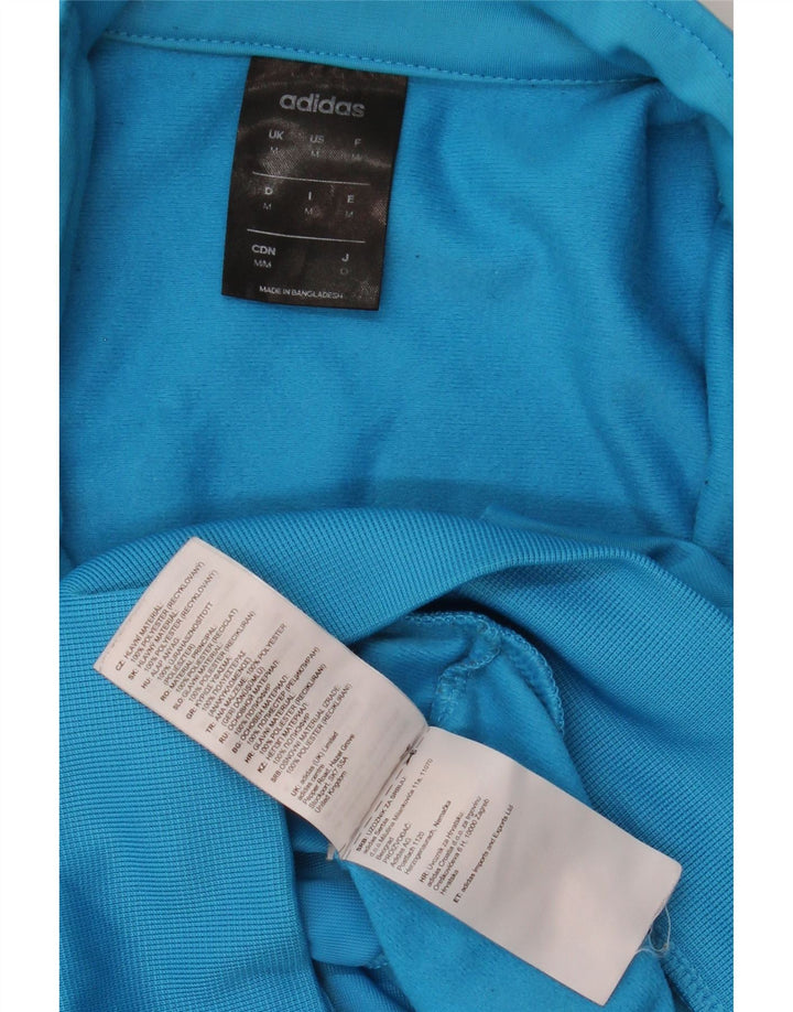 Adidas Herre grafisk træningsdragt Topjakke Medium Blue Colourblock Polyester