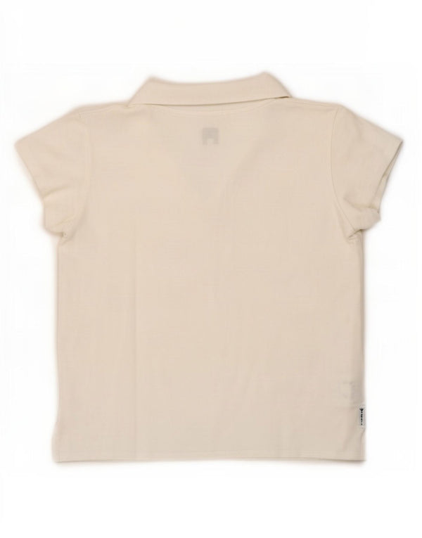 Armani Junior Pige Polo Shirt 11-12 år Hvid