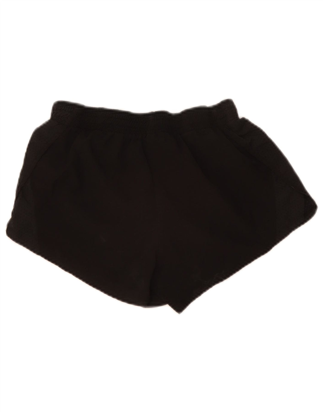 Nike Dame Dri Fit Sports Shorts UK 10 Small Black Polyester