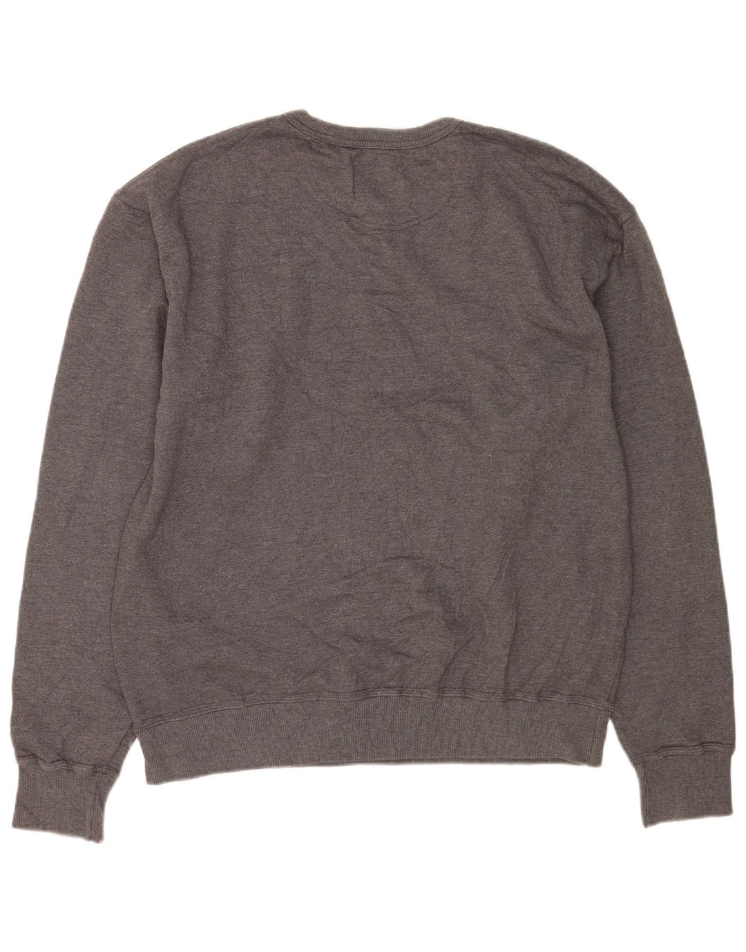 Champion Herre Grafisk Sweatshirt Jumper Stor Grå Bomuld