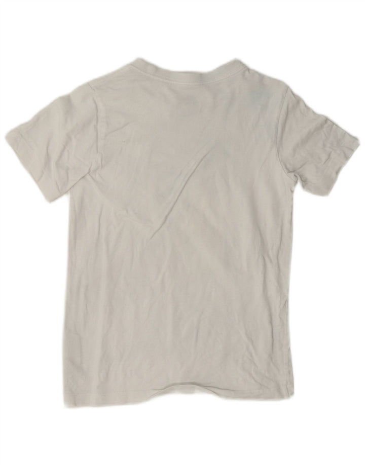 Nike drenge grafisk t-shirt top 10-11 år medium hvid bomuld