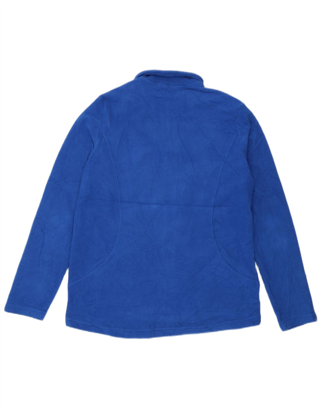 Marks & Spencer Fleecejakke til kvinder UK 14 Stor blå polyester