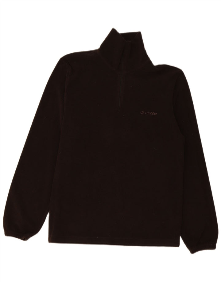 Lotto Fleece Jumper med lynlås til mænd XL Brun
