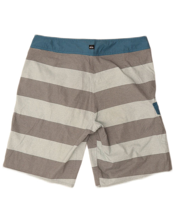 Quiksilver Badeshorts til mænd Medium flerfarvet stribet polyester