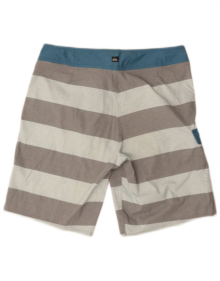 Quiksilver Badeshorts til mænd Medium flerfarvet stribet polyester