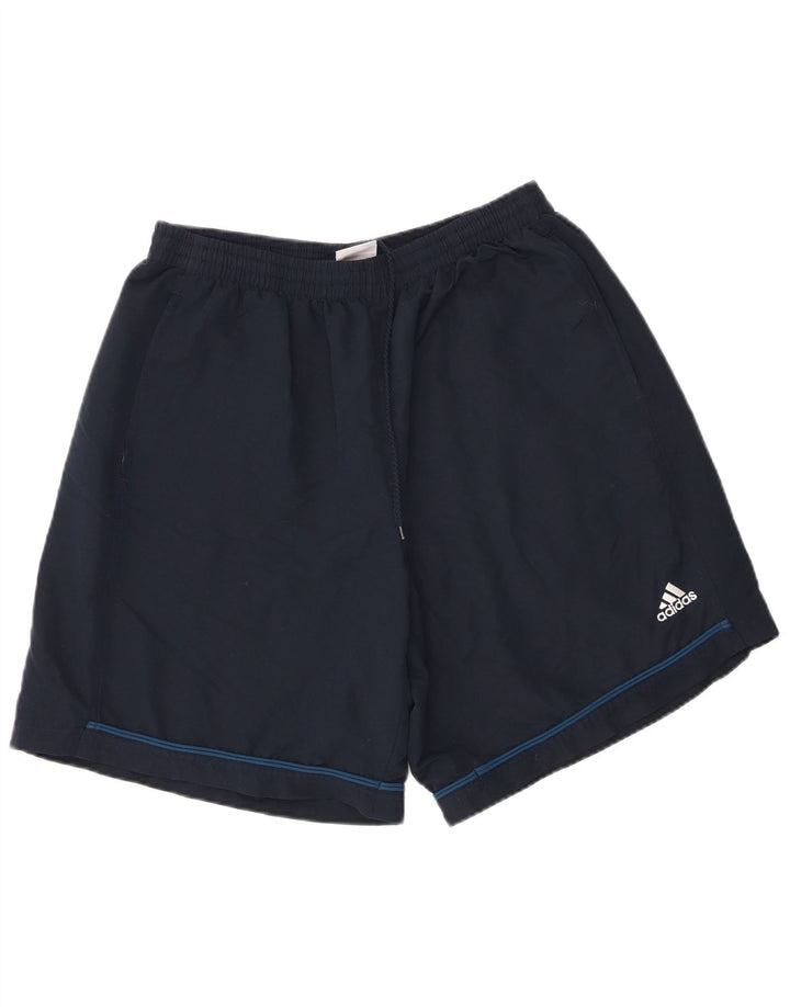 Adidas Sportsshorts til mænd store marineblå polyester