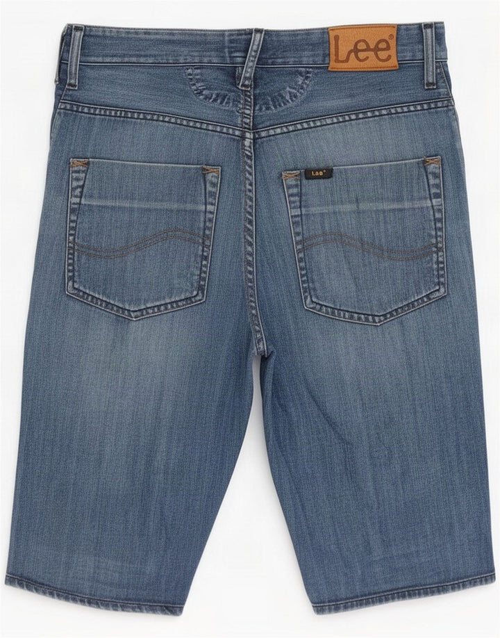 Lee Denimshorts til mænd Small W29 Blue Cotton
