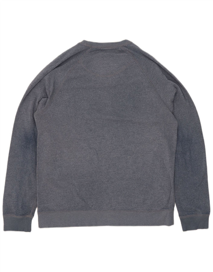 Levi's Grafisk sweatshirt til mænd, stor blå polyester