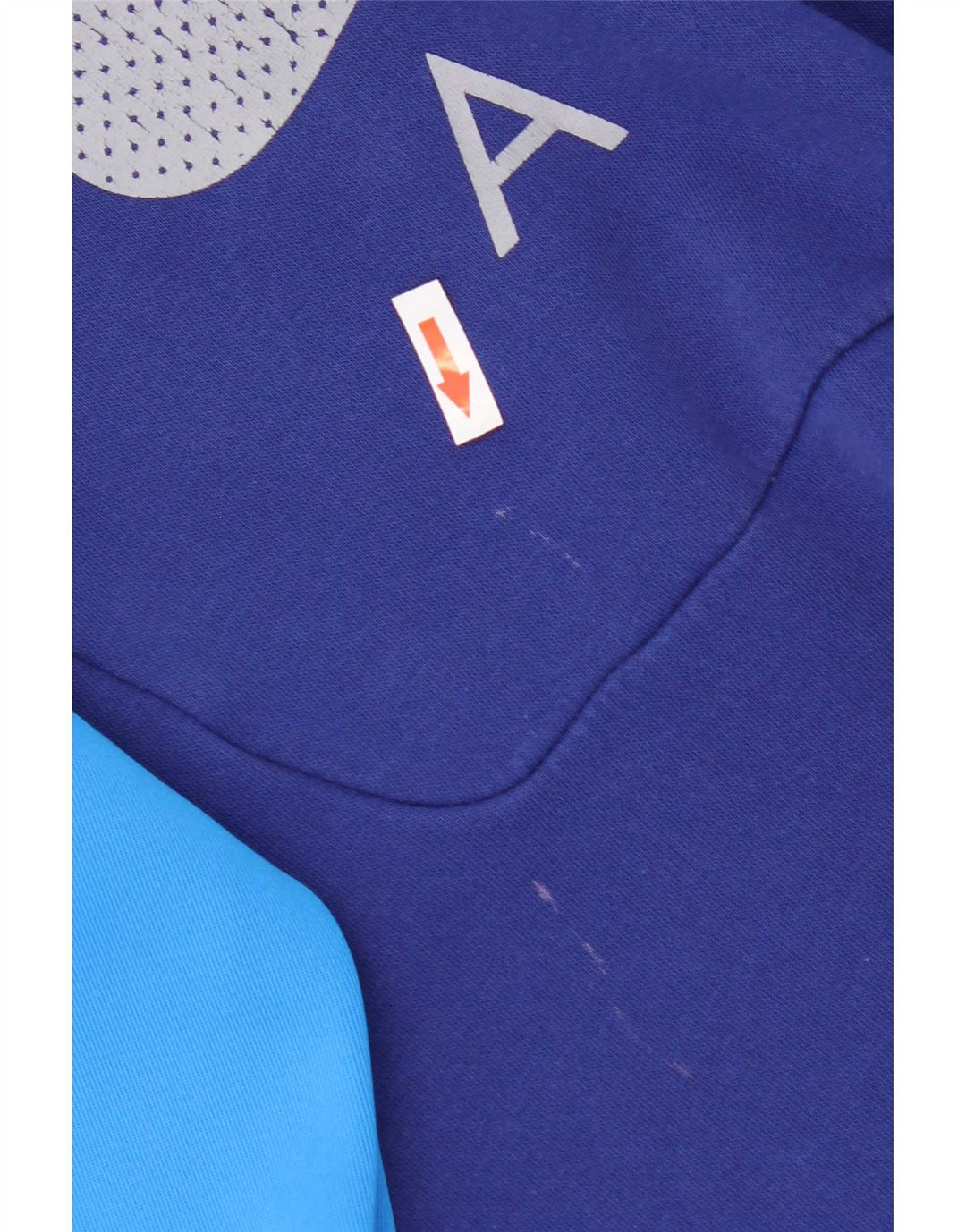Nike grafisk sweatshirt til mænd, stor blå farveblok