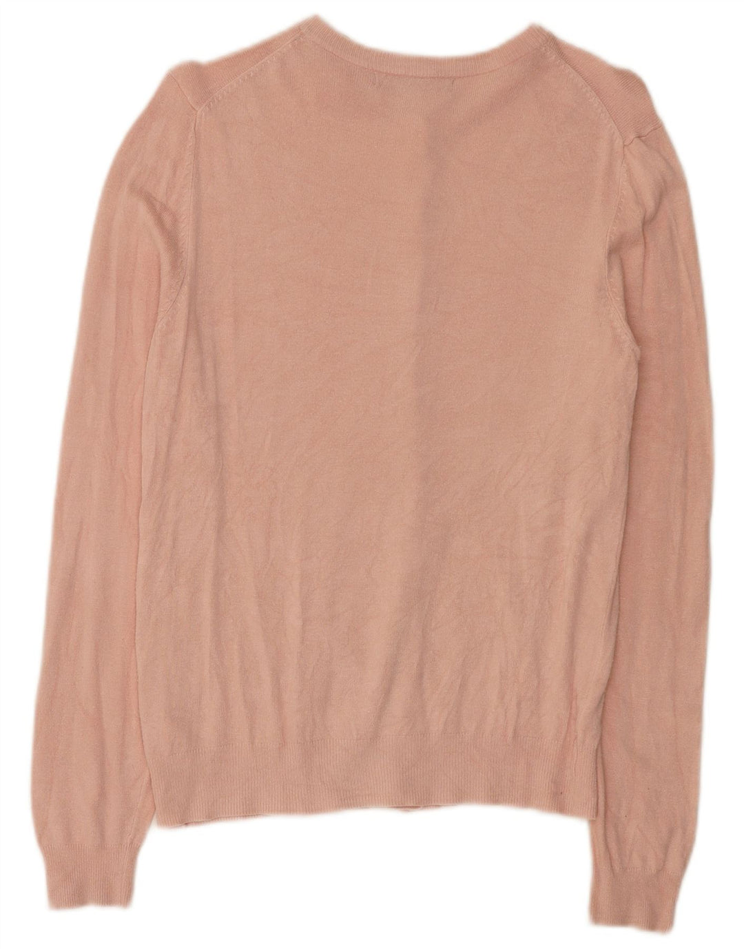Marks & Spencer Dame Cardigan Sweater UK 10 Small Pink Viscose