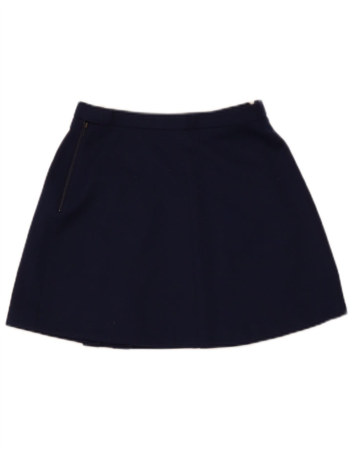 Lacoste Dame Mini Nederdel EU 38 Medium W24 Marineblå Polyester